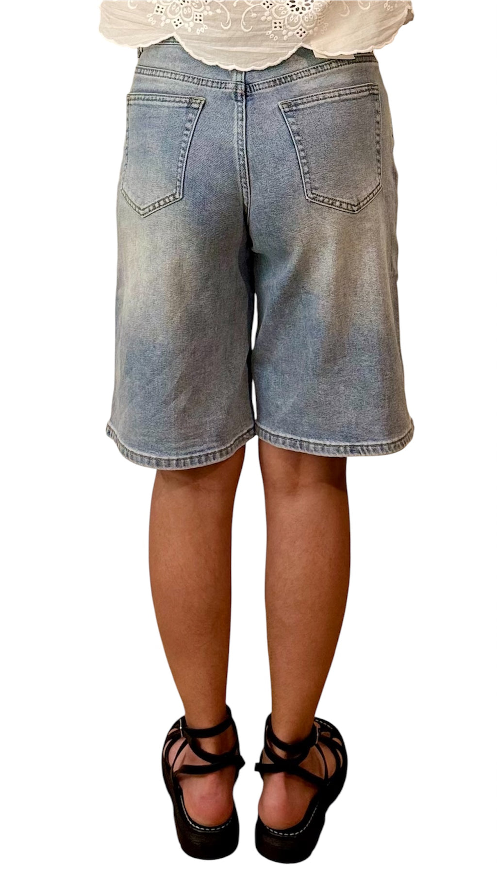 Bermuda en jean