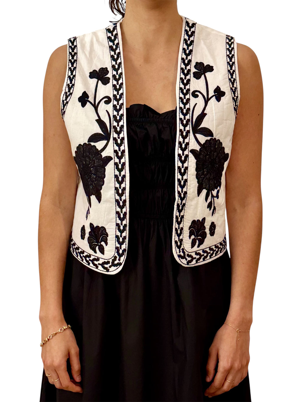 Gilet court matelassé
