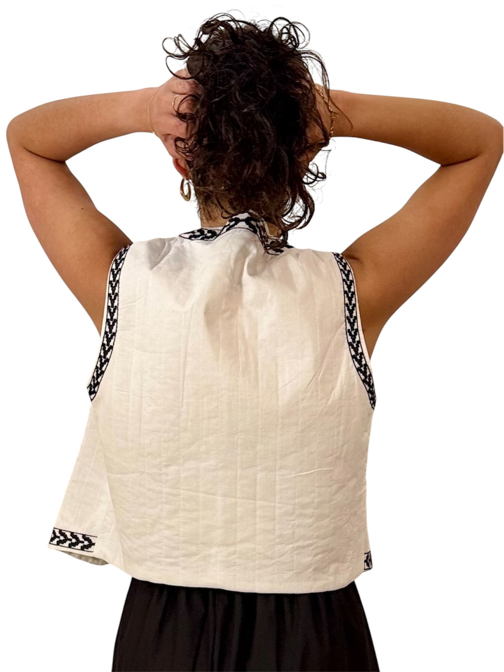 Gilet court matelassé