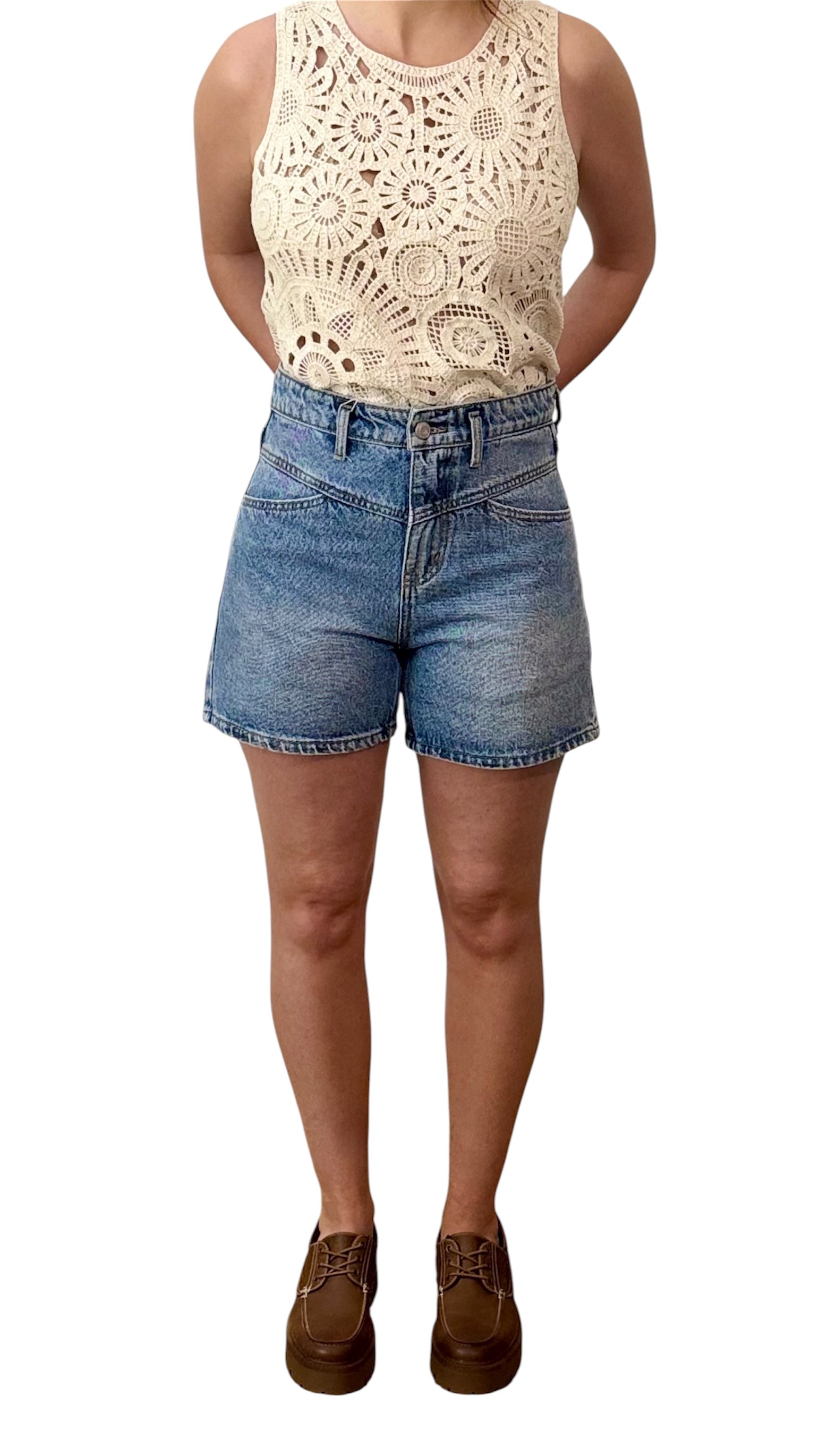 Short en jean
